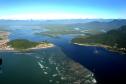 Fotos aéreas da Baía de Guaratuba