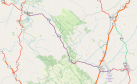 Mapa da PR-340 entre Castro e Tibagi
