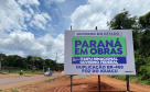 Placa Paraná em Obras