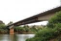 Ponte Rio Piquiri PR-317 no limite entre Formosa do Oeste e Quarto Centenário
