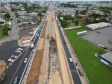 Novo viaduto em execução na BR-376 em São José dos Pinhais