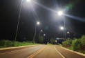 Contorno Oeste de Cascavel - alargamento da Avenida Brasil com iluminação nova