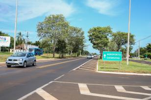 BR-469, entrada para o aeroporto