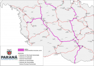 Mapa lote A Sudoeste