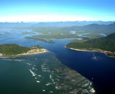 Fotos aéreas da Baía de Guaratuba