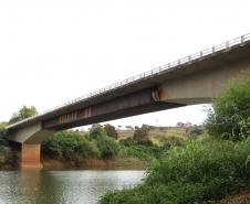 Ponte Rio Piquiri PR-317 no limite entre Formosa do Oeste e Quarto Centenário