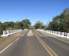 Ponte Rio Vitorino PR-493 em Itapejara d'Oeste
