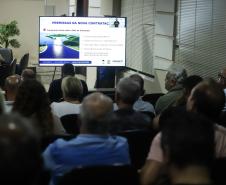 Audiência pública sobre nova contratação do ferry boat de Guaratuba.