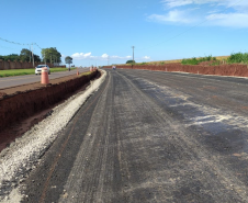 Duplicação da PR-317 entre Maringá e Iguaraçu - pavimentação