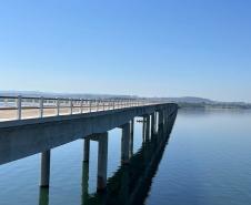 Reforma da ponte sobre a Represa Chavantes, entre Carlópolis e Fartura (SP)