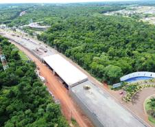 BR-469 obra de duplicação da Rodovia das Cataratas em Foz do Iguaçu