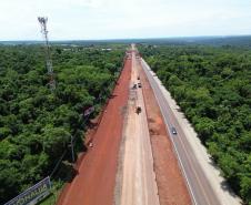 BR-469 obra de duplicação da Rodovia das Cataratas em Foz do Iguaçu