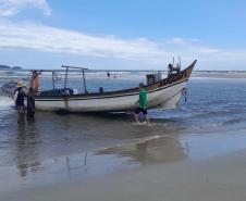 Acompanhamento técnico da atividade pesqueira na Baía de Guaratuba