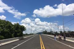 Obras da nova ponte e pavimento dos acessos