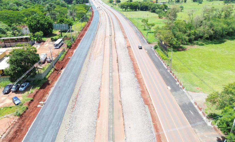 BR-469 obra de duplicação da Rodovia das Cataratas em Foz do Iguaçu