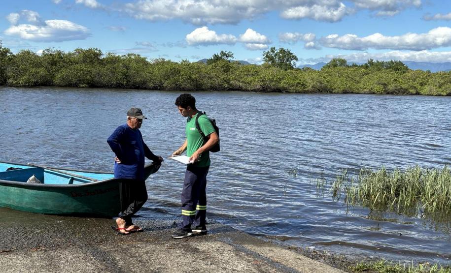 Acompanhamento técnico da atividade pesqueira na Baía de Guaratuba