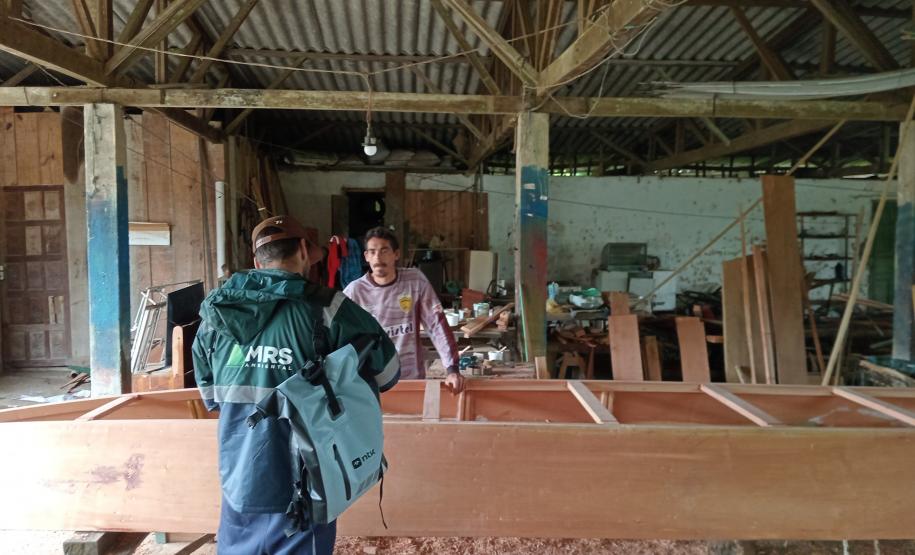 Acompanhamento técnico da atividade pesqueira na Baía de Guaratuba